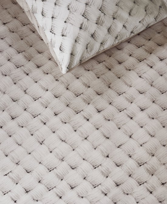 Rivièra Maison Woven Wool kussensloop - Naturel - 60 x 70 cm van Merkloos