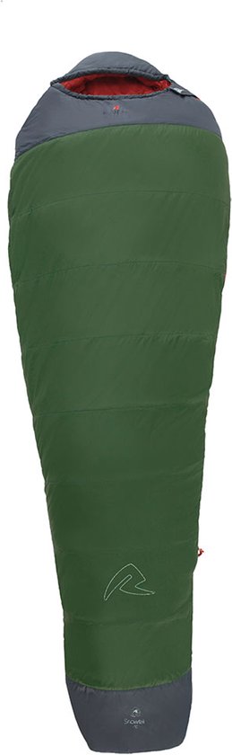 Robens Snowfall I +2°c Slaapzak Groen One Size / Left Zipper Man,Vrouw van Merkloos