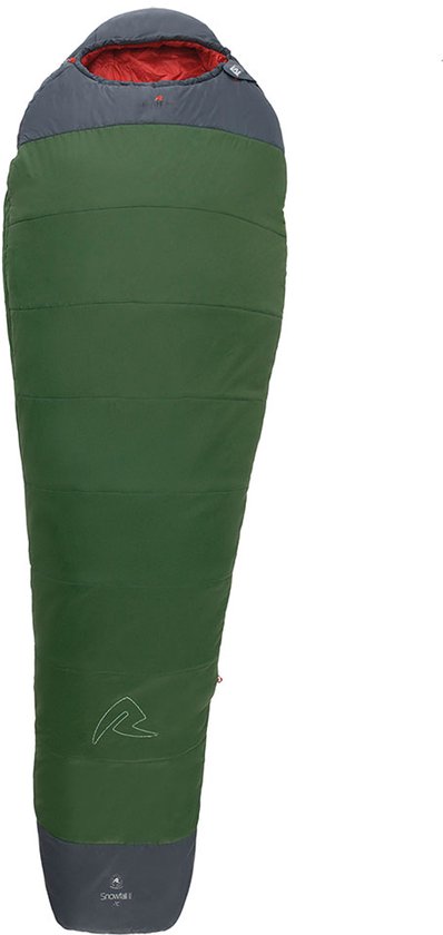 Robens Snowfall Ii-5°c Slaapzak Groen One Size / Left Zipper Man,Vrouw van Merkloos