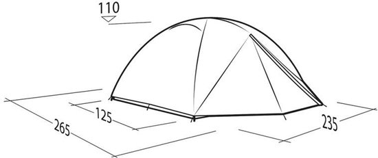 Robens Tent - Lodge 2 EXP van Merkloos