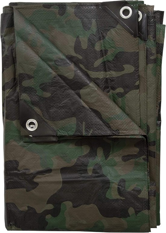 Robuuste Kampeertarp 245 x 305 cm - Waterdichte Ripstop Luifel voor Backpacking en Outdoor
