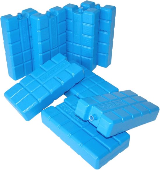 Robuuste Kofferset met TSA-sluiting en Vier Wielen - 55/70 cm in Blauw van Decent
