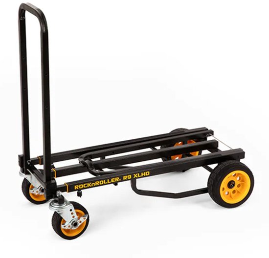 RockNRoller R9XLHD "Mighty Plus" - Multi-Cart voor apparatuur - inklapbaar en verstelbaar van RockNRoller
