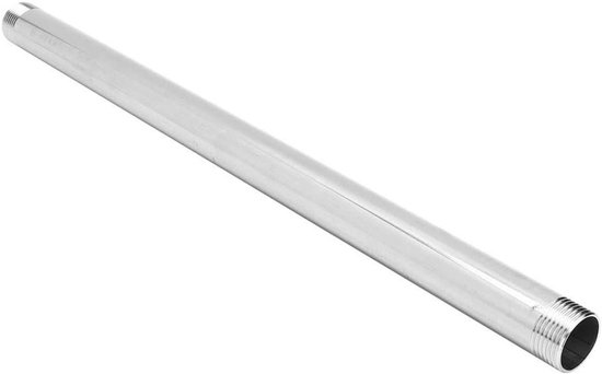 Roestvrij Staal Pijpfitting Adapterfittingen Sanitairsysteem Accessoire 50cm Water Gas Male