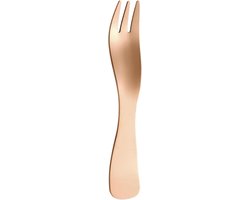 Roestvrij Staal Spork - Vork Lepel - Eten Bereiden - Spiegelgepolijst - 2 Stuks - Rose Goud