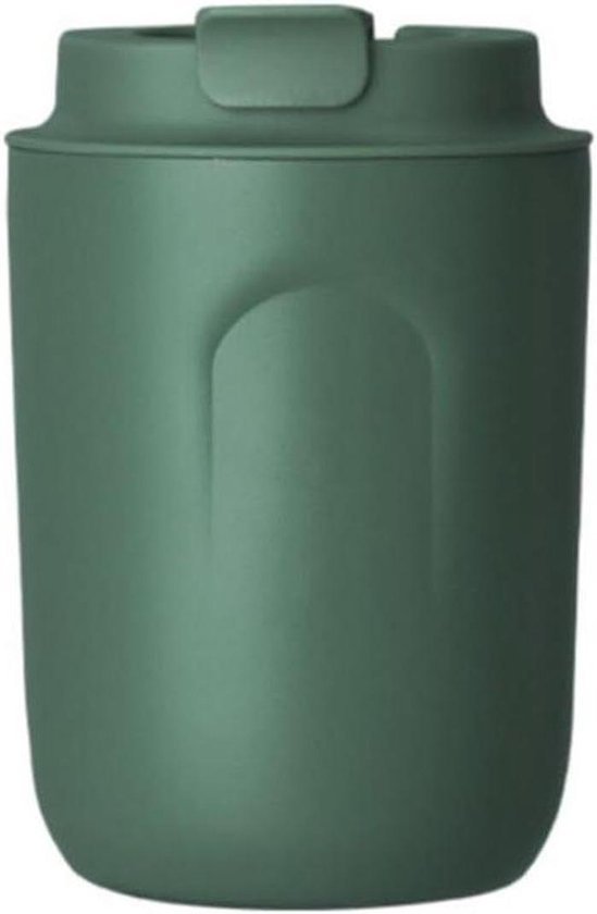 Roestvrijstalen Mok - Reisbeker Thermos - Dranken Meenemen - Lekvrij Ontwerp - 220ml Capaciteit - Groen