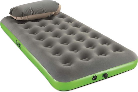 Roll & Relax Single Air Mattress with Cushion-Compression Pump - 188 x 99 x 22 cm van Roll & Relax