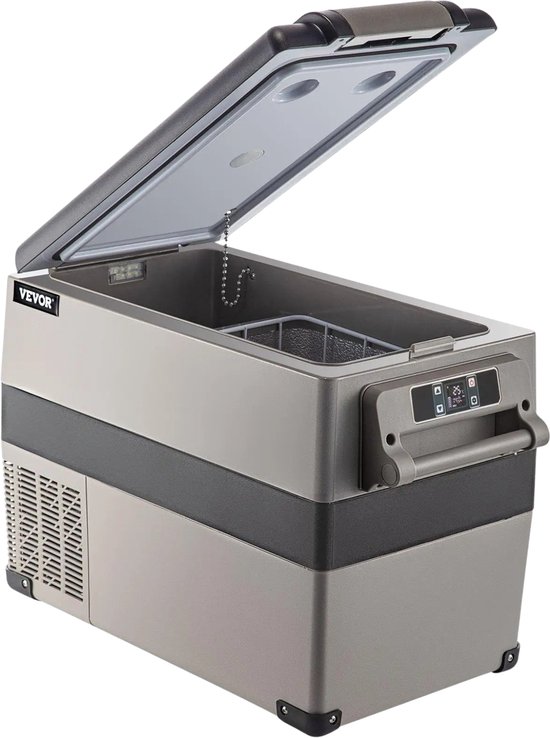 Rolu Auto Koelbox – Elektrische Koelbox – 45 Liter – Auto Koelkast – -20°C Tot 20°C Graden – 12V Of 230V – Mobiele App van Merkloos