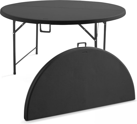 Ronde klaptafel voor 8 personen - Ideaal voor evenementen en buitengebruik
