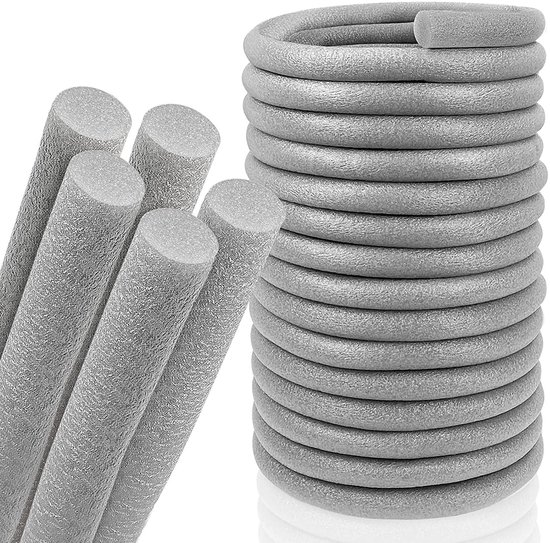 Ronde PE afdichting van 10 m, Ø 20 mm voegkoord voor voegen en kieren, ideaal voor beton en isolatie van Merkloos