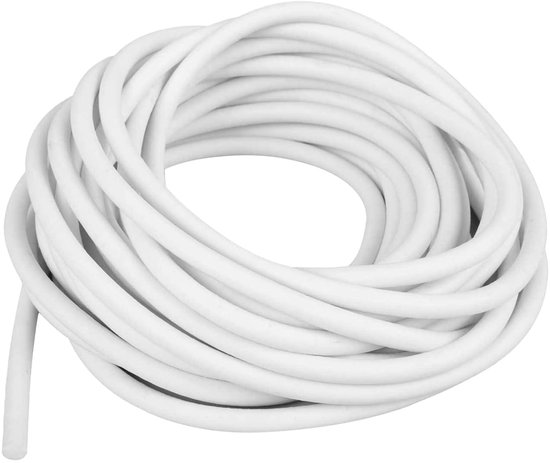 Ronde Siliconen Afsluitstrip van 5 Meter voor Deuren, Ramen en Muren - Geluidsisolatie, Energie-efficiëntie, Waterdicht