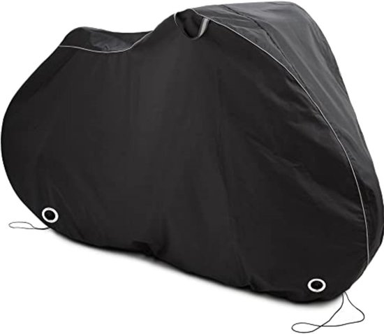 RONN® Fietstent - Schuurtent - Opbergtent - Bijzettent- Zwart- 117cm x 209cm x 112cm; 1,3 kg
