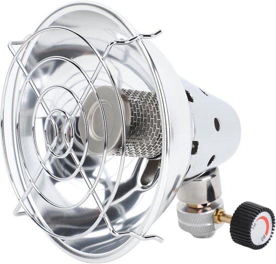 Ronte - Draagbare Gasverwarmer voor Efficiënte en Snelle Opwarming, Verstelbare Vuurkracht - Ideaal voor Camping, Barbecue en Vissen