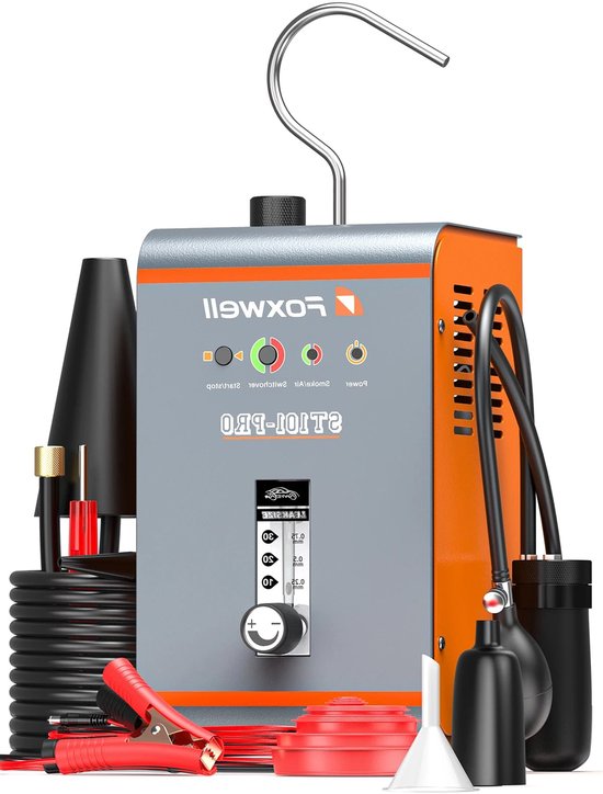 Rooktester Auto – Lekdetectie – Rookgenerator – Luchtpomp – Flowmeter – Ingebouwde Luchtpomp – Temperatuurbeveiliging