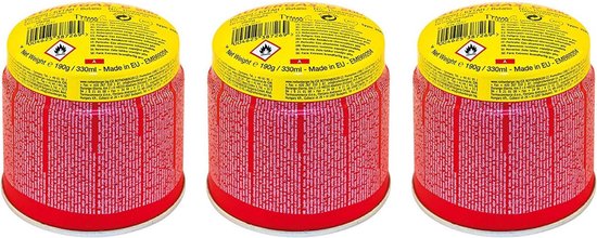 Rothenberger 3x330ml Butaangas - C200 Supergas van Rothenberger