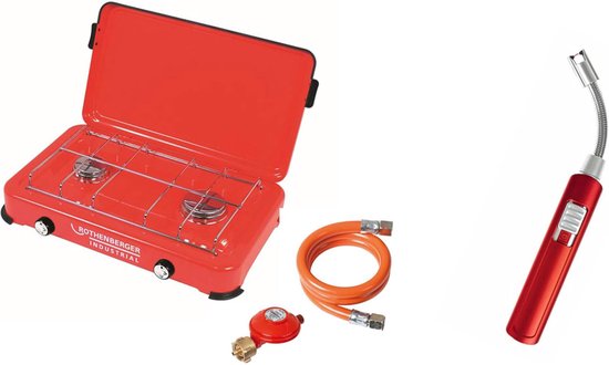 ROTHENBERGER Campingfornuis Industrial Duo incl. USB-aansteker - ... van Rothenberger