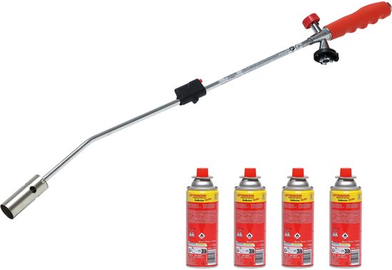 ROTHENBERGER Industriële onkruidbrander RS 220 incl. 4x RoButan 2... van Rothenberger