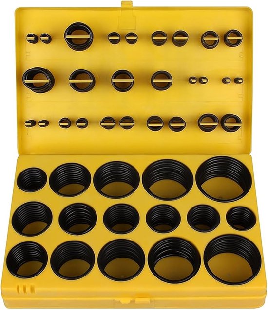 Rothenberger O-ringen set - Rubber afdichtringen - Universeel - 420-delig van Merkloos