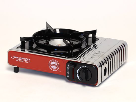 Rothenberger Premium Camping kooktoestel gas - 1-pits van Rothenberger