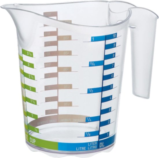 Rotho domino maatbeker 1,0 liter van Rotho