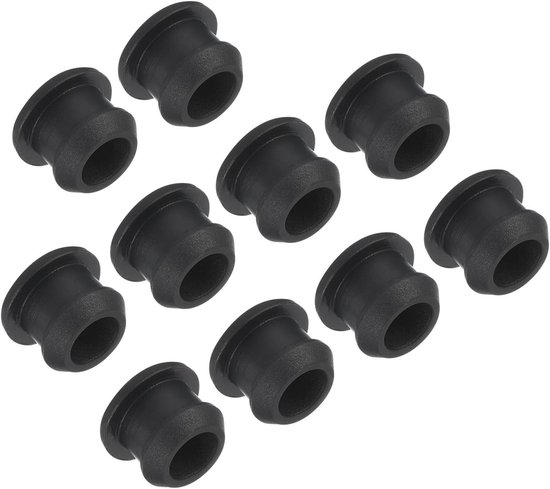 Rubberen Afdichtstoppen - Gatpluggen Siliconen - Waterdicht Afsluiten - Hoge Elasticiteit - 105 mm - Zwart van Merkloos