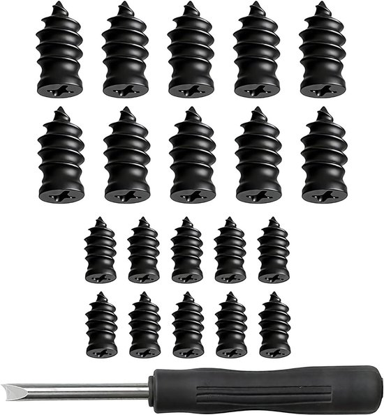 Rubberen banden reparatie - Nagelpluggen - Onderweg repareren - Versterkte rubberen structuur - 10 x 5 x 3 cm