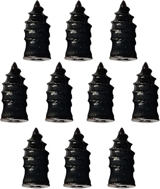 Rubberen Bandenreparatie Spijkers - Pechhulp Set - Band Repareren - Hoge Temperatuur Bestendig - 30 Stuks - Zwart