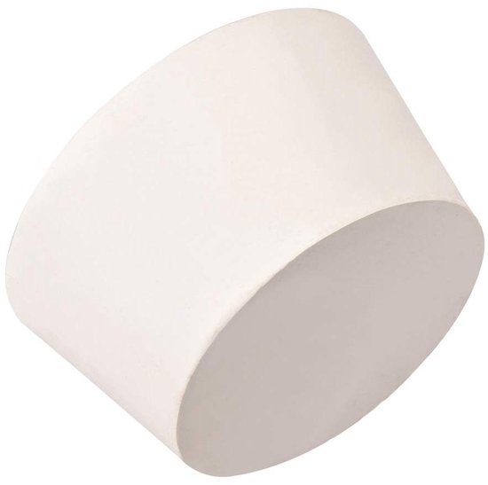 Rubberen Conische Stopper - Lab Stopper - Afsluiten Laboratoriumbuis - Zeer Elastisch - 14-1Pcs - Wit