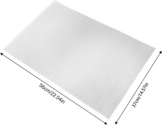 Rubberen Schoenzool Reparatie - Non-slip Vervangende Zoolplaat voor Schoenen, Zelfklevende Rubber Pads, Duurzaam en Waterdicht, 56cmx37cmx2.2mm (Wit)