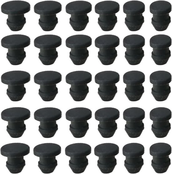 Rubberen Stoppen voor Camperuitrusting - Waterdichte Siliconen Gaatstoppen (30 Stuks) van Merkloos