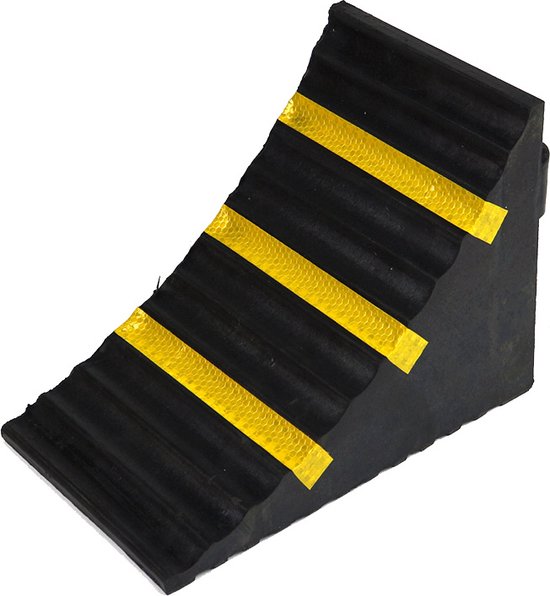 Rubberen wielkeg voor auto Geel & Zwart 155 mm x 285 mm x 185 mm van ProPlus