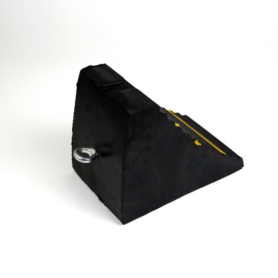 Rubberen wielkeg voor vrachtwagen/bus Geel & Zwart 250 mm x 25 cm x 180 mm van ProPlus