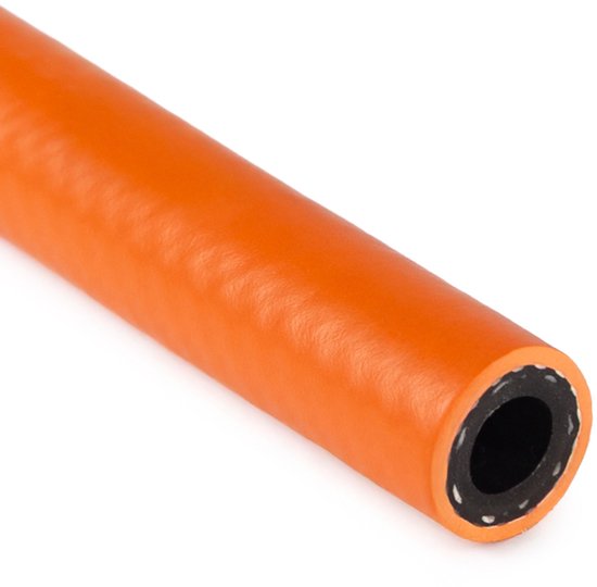 Rubbermagazijn - Propaanslang - Oranje - DN=10mm - Lengte = 50 meter -Flexibele gasslangen - Lage druk gasslang