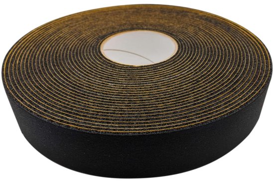 rubbertape 50mm x 3mm x 15m | 3mm dik, 50mm tot 100mm breed, 15m lang, voor verwarmings-, ventilatie- en airconditioningsystemen, hittebestendig