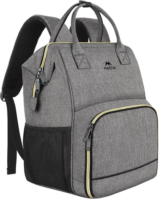 Rugzak met Koelvak en USB Poort voor Dames - 15,6 Inch Laptop, Waterdichte Reis- en Lunchtas van OrgaWise