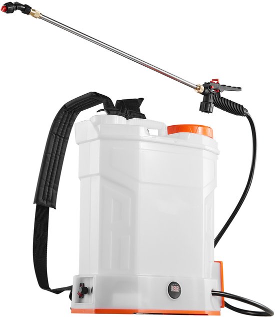 Rugzakspuit Elektrische Accu - 3.2 Gallon Inhoud - 18V Lithium Batterij - PE Materiaal - Tuin En Onkruidbestrijding