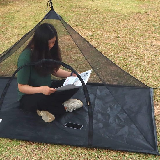 Ruime Beschermende Pop-Up Tent met Muggennet voor Buitenavonturen van Koonikaanse