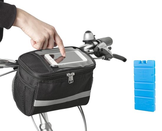 Ruime fietstas XL voor telefoon inclusief koelvak - met koelelement van FastRider