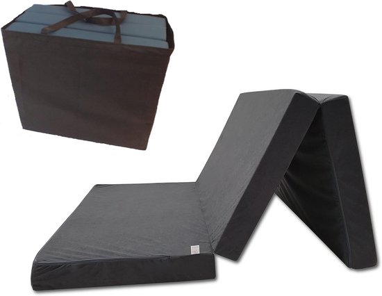 Ruimtebesparende Vouwmatras - Comfortabel en Praktisch voor Gastenbedden (80 x 200 cm) van Merkloos