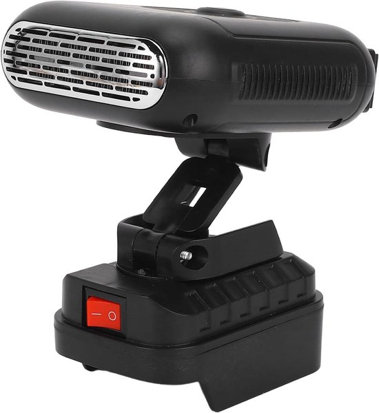 Ruimteverwarmer op batterijen - Draagbare kachel - Snelle verwarming - Stille werking - 13 x 11 cm - Wit