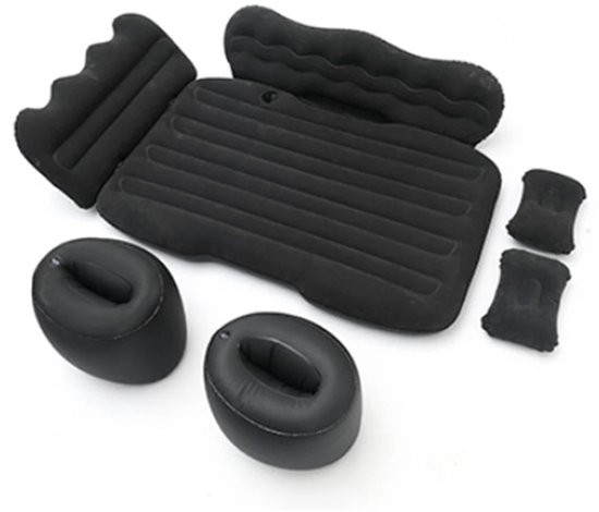 Rumi Matras voor Auto - Comfortabel - Opblaasbaar - Inclusief Elektrische Luchtpomp en Kussens - Ideaal voor Camping - Transporttas InbegrepenMatras Auto Opblaasbaar Reisbed Thuis Outdoor Camping Mat Achter Massaal Plus Luchtbed voor SUV van Rumi