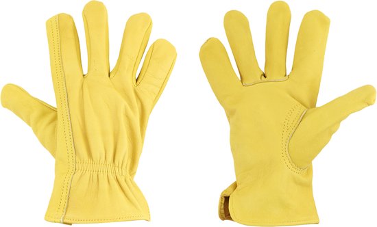 Runderleren handschoenen L van Scapino