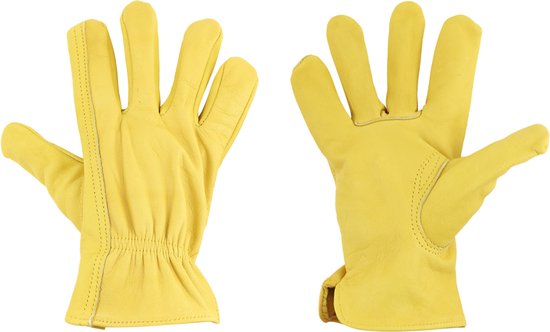 Runderleren handschoenen M