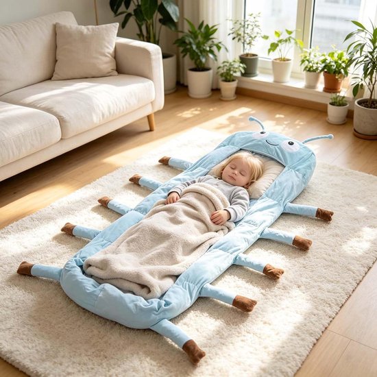 Rups Slaapzak - Cocoon Slaapzak - Ontspannen en Loungen - All-over Pluche Demping - 215x90cm - Niet gespecificeerd