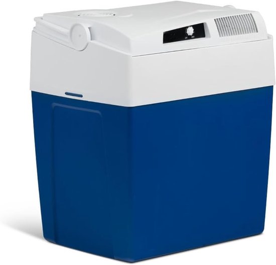 RUX® Elektrische koelbox 12 en 230 volt - Elektrische koelbox - Koelbox -Blauw - ‎30cm x 41cm x 45cm