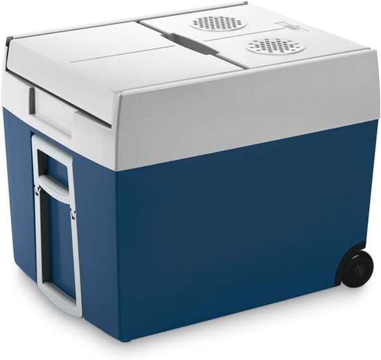 RUX® Elektrische koelbox 12 en 230 volt - Elektrische koelbox - Koelbox -Blauw - ‎40cm x 54cm x 46cm