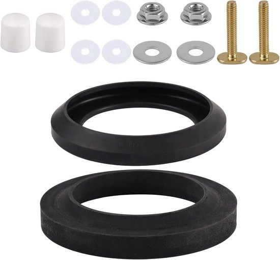 RV Toilet Afdichtingskit - Camper Toilet Reparatie - Lekkages Stoppen - Complete Rubberen Set