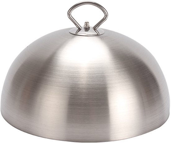 RVS steakhoes 26cm - Anti-oliespetter, multifunctioneel voor grillen en bakken