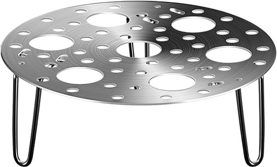 RVS Stoomkoker - Opvouwbare stoomset - Gezond koken - Vaatwasmachinebestendig - 175 cm - Zilver