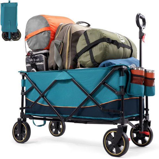 RWB® Bolderkap Opvouwbaar Luchtbanden - Bolderkar - Bolderkar Opvouwbaar - van Merkloos